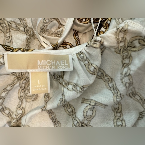 Michael Kors | 3/4 Length Bell Sleeve Blouse - Picture 7 of 7